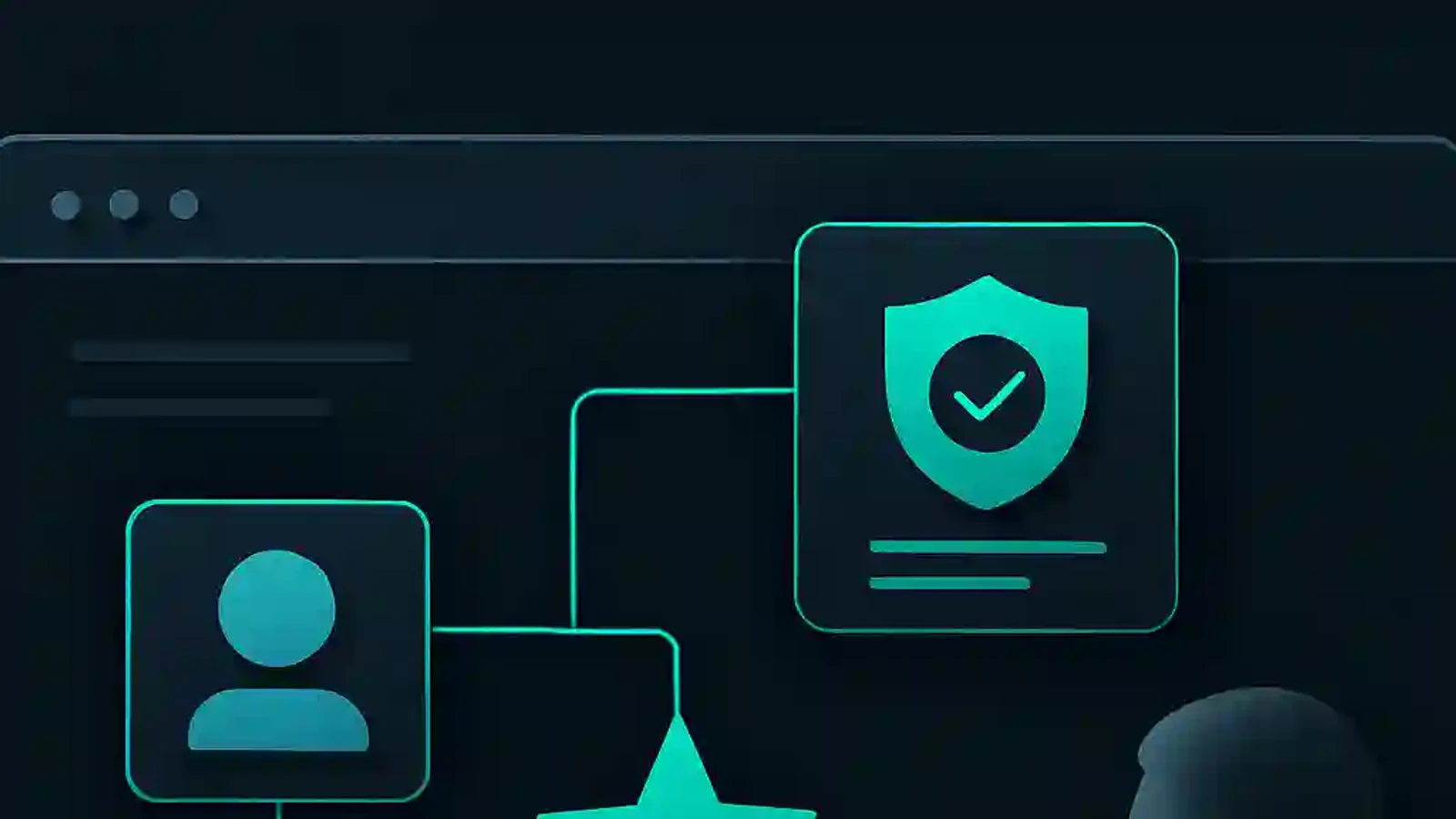 Illustration of a business-site trust review organized into clear priorities and next actions.